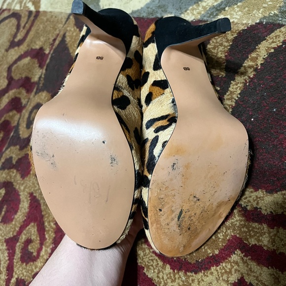 🐯Talbots Calf Hair Stilettos - Picture 9 of 10